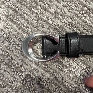 Coach C Buckle Belt Size Small
